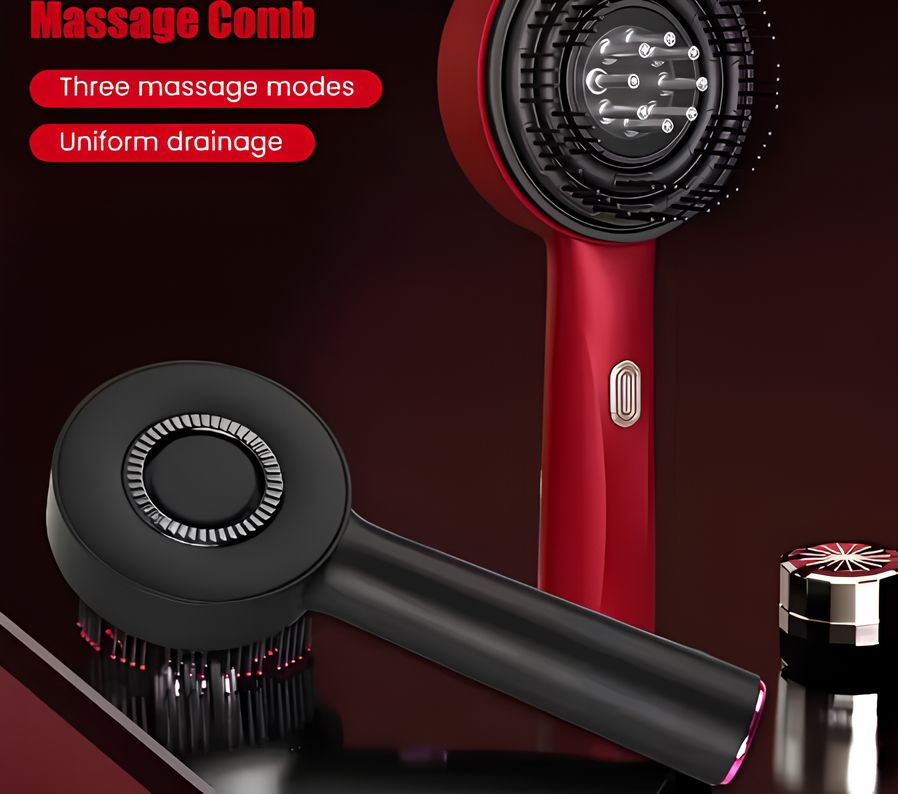 💆♂️ Electric Massage Comb – Your On‑the‑Go Hair & Scalp Energizer