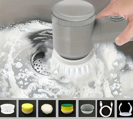 Electric Rotary Cleaning Brush