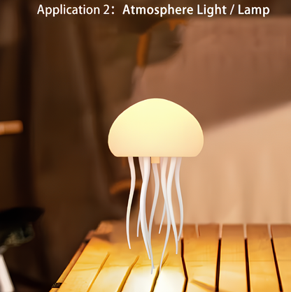 🌈 Cool RGB Jellyfish Lamp – Hypnotic Motion &amp; Magical Glow