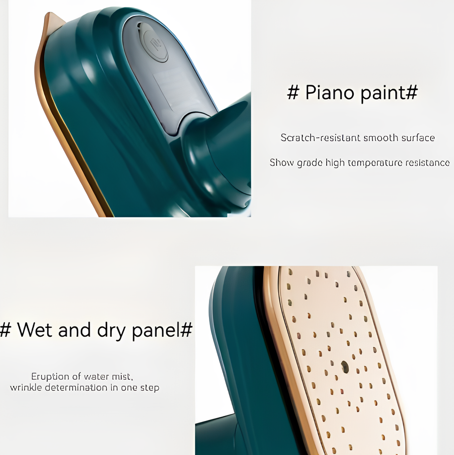 🔥 Compact Portable Mini Iron – Fast Heating & Foldable Design