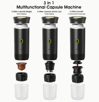 ☕ Portable Self‑Heating Espresso Maker — Brew Anywhere, Anytime