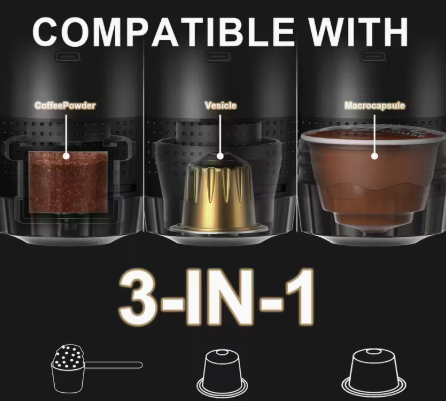 ☕ Portable Self‑Heating Espresso Maker — Brew Anywhere, Anytime