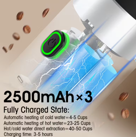 ☕ Portable Self‑Heating Espresso Maker — Brew Anywhere, Anytime