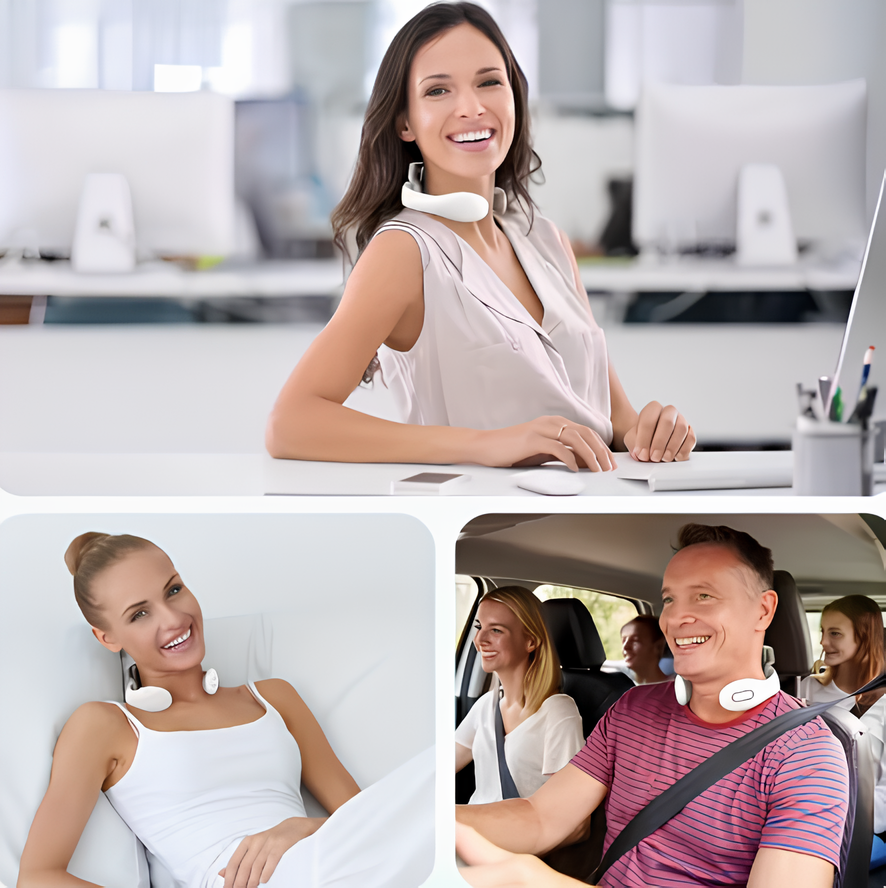 USB Rechargeable Neck, Shoulder &amp; Lumbar Massager