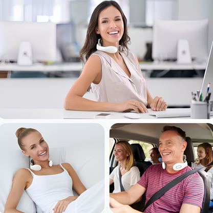 USB Rechargeable Neck, Shoulder &amp; Lumbar Massager