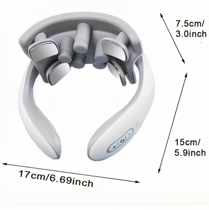 USB Rechargeable Neck, Shoulder &amp; Lumbar Massager