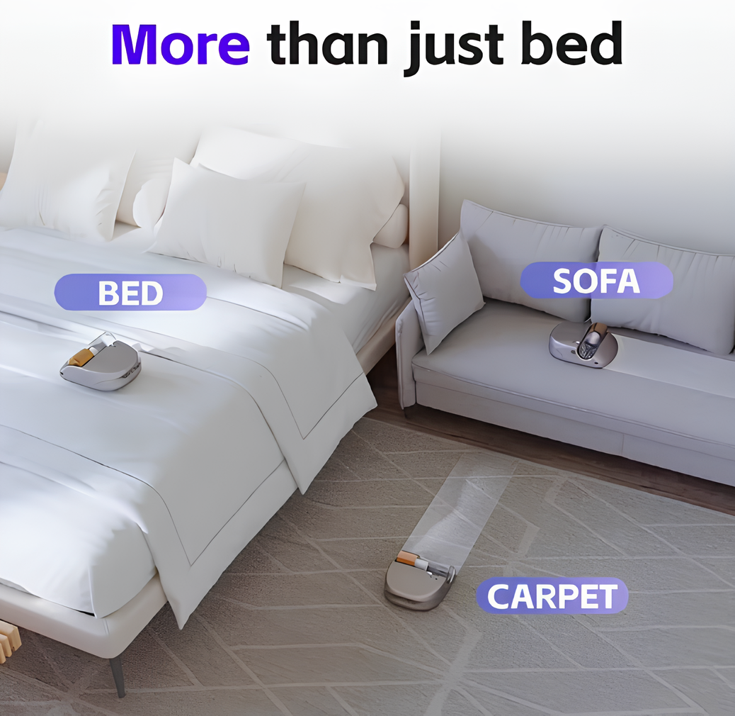 🛏️ X1 Robot Bed Vacuum Cleaner – Powerful, Portable &amp; Pillow-Ready!