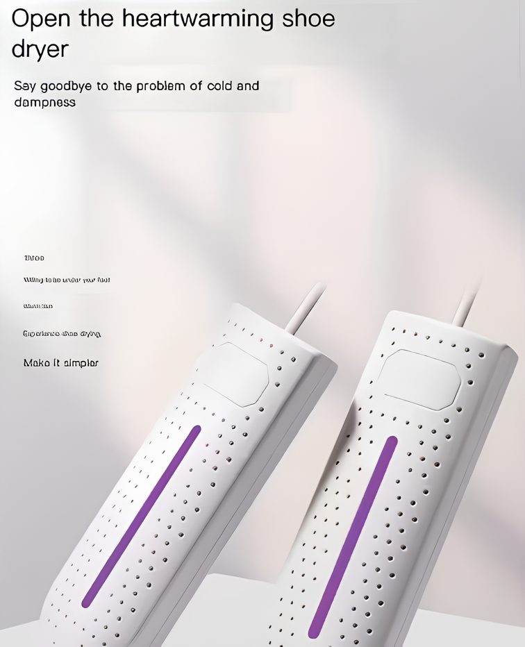 Fast‑Dry Shoe &amp; Boot Dryer – Intelligent Temp Control • Foldable Design