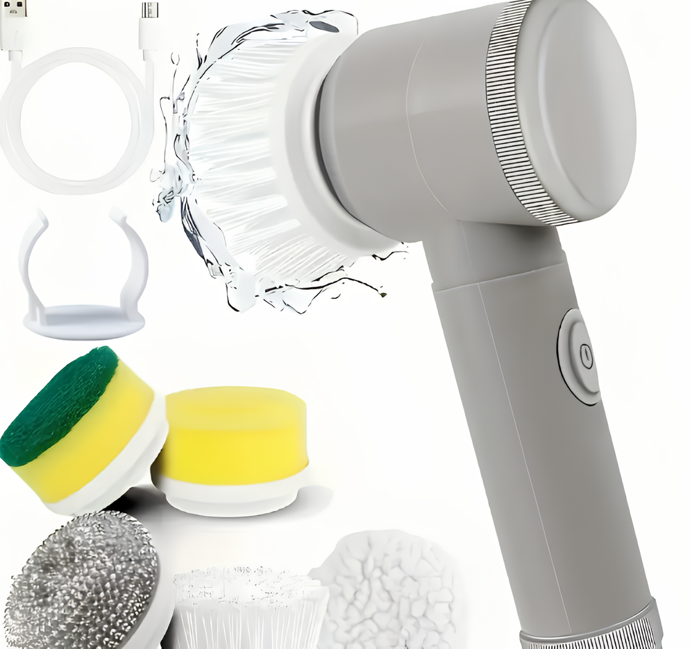 🧼✨ Wireless Handheld Electric Rotating Cleaning Brush